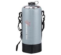 Doccia solare - Borsa da doccia esterna | Borse da doccia da campeggio con pompa a pedale | Grande capacità portatile di grande capacità | Viaggi escursionistici Campeggi docce per il pieno