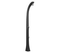 Doccia Solare da Esterno Giardino 20L Miscelatore e Lavapiedi Arkema Happy One Grigio Antracite