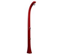 Doccia Solare da Esterno Giardino 20L Miscelatore e Lavapiedi Arkema Happy One Ruby