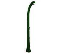 Doccia Solare da Esterno Giardino 20L Miscelatore e Lavapiedi Arkema Happy One Verde Scuro