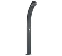 Doccia Solare da Esterno Giardino 25L Miscelatore Arkema Spring Grigio