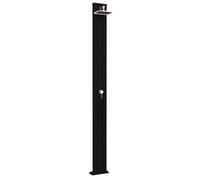 Doccia Solare da Esterno Giardino 30L Miscelatore Arkema Spring S Grigio