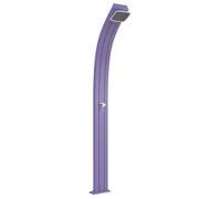 Doccia Solare da Esterno Giardino 30L Miscelatore Arkema Spring Viola