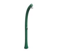 Doccia Solare da Esterno New Happy VERDE SCURO, per Giardino, 26L Dimensioni 21,5x20x h 225 cm peso 12 kg ,Miscelatore Arkema per scegliere la temperatura dell'acqua desiderata verde