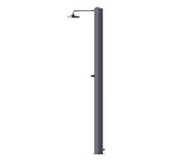 Doccia Solare da Giardino 28 L Soffione Eco Rain e Miscelatore Temporizzato