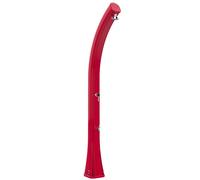 Doccia Solare da Giardino 35L Miscelatore e Lavapiedi Arkema Happy XL Cherry