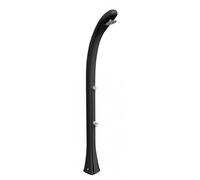 Doccia solare da giardino nera miscelatore sciacqua piedi docce solari alte 216