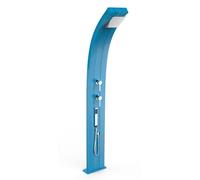 DOCCIA SOLARE DADA 40 LITRI CON MISCELATORE E DOCCETTA MOBILE - BLU