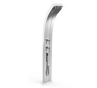 DOCCIA SOLARE DADA 40 LITRI CON MISCELATORE E DOCCETTA MOBILE - INOX PAINT