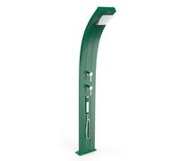 DOCCIA SOLARE DADA 40 LITRI CON MISCELATORE E DOCCETTA MOBILE - VERDE SCURO