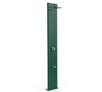 DOCCIA SOLARE DADA S 40 LITRI CON MISCELATORE E LAVAPIEDI - VERDE SCURO