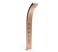 DOCCIA SOLARE DADA TOP LINE CON MISCELATORE E DOCCETTA - ORO ROSA