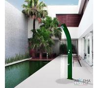 Doccia Arkema Solare SPRING A120 30LT Alluminio miscelatore + lavapiedi colorata