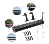 Doccia Solare Portatile da Campeggio 18/20/30L,Serbatoio Acqua Pressurizzato per Doccia Stradale a Montaggio su Portabagagli con Serbatoio e Tubo,Approvvigionamento Idrico per Attività all'Aperto,20L