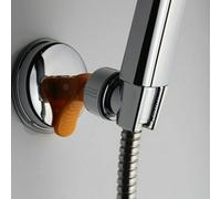 Doccia Supporto per Testine Cromato Bagno Montaggio a Parete Regolabile Ventosa