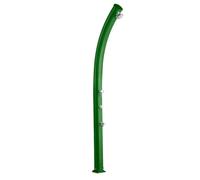 DOCCIA TRAD. JOLLY CON MISC., PULSANTE TEMPORIZZATO E LAVAPIEDI - VERDE SCURO