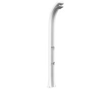 Doccia da Giardino Miscelatore e Lavapiedi Arkema Spring Plus Fascia Inox Bianco