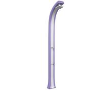 DOCCIA TRADIZIONALE SPRING PLUS CON MISCELATORE E LAVAPIEDI - VIOLA/INOX