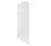 Doccia walk-in arco 120cm con cerniere cromate vetro 8mm trasparente easy clean h200 | Senja