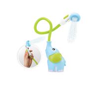Doccino per bambini a forma di elefante - Yookidoo - Elephant Baby Shower - Blu - Giocattolo da bagno, facile da usare e sicuro anche per i neonati, 0-2 anni