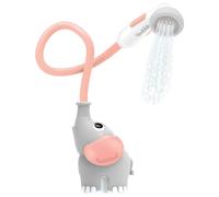 Yookidoo - Doccetta elefante rosa per il bagnetto, giocattoli per il bagnetto e la doccia risveglio dei sensi, tubo spruzzatore giocattolo per il bagnetto, regalo per bambini da 0 a 2 anni