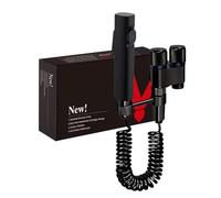 Doccino per Bidet, Bidet Doccia a Mano in Acciaio Inox, Doccia Musulmana E Kit Di Spruzzo per Pannolini per Bambini, Idroscopino per Wc, Per L'igiene Personale E Degli Animali Domestici (Nero-02)