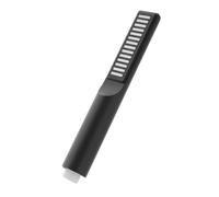 Doccino Slim Monogetto Da 23,5 Cm Nero Opaco In ABS Anticalcare E Attacco Standard Hidra