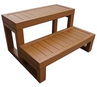 DOCIM 2-Step Spa & Passi Vasca idromassaggio, Multi Purpose Spa Vasca idromassaggio Pool Deck Passi Side Step