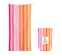Dock & Bay Asciugamano da spiaggia per bambini, ad asciugatura rapida, senza sabbia, compatto, leggero, 100% riciclato, include borsa, estivo, formato grande, 160 x 90 cm, 63 x 35 cm