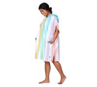 Dock & Bay Poncho per Adulti - Asciugamano con Cappuccio e Tasche Profonde - per Spiaggia e Piscina - Super Assorbente, ad Asciugatura Rapida - Summer - Unicorn Waves, Small (85x65cm, 33x26)