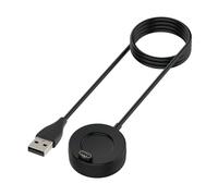 Dock di Cavo Ricarica USB A Caricatore Compatibile con Fenix 7/6/5, Vivoactive 3/4, Forerunner 45/55/245/945, Venu 2, Instinct, Portatile con Cavo di 1m Adattabile a Smartwatch Ricarica Rapida
