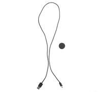 Dock di ricarica compatibile con Amazfit Active 2 con cavo USB per ricarica rapida, costruito con materiale ABS per una maggiore durata e stabilità (base + cablaggio)