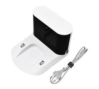 Dock Di Ricarica, Compatibile For Roborock, S50 S51 S55 S5 MAX S6 S6MaxV E4 E5 Parti Robot Aspirapolvere Accessori Di Riparazione(White with Cable)