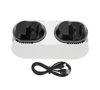 Dock di ricarica con LED per controller PS5, design compatto, caricabatterie Dualsense Edge con protezione intelligente e indicatore luminoso, dock