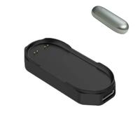 Dock di ricarica magnetico compatibile con PLAUD NotePin S Ai/Ai, base di ricarica e trasferimento dati 2 in 1 (nero)