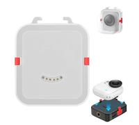 Dock di ricarica magnetico per Insta360 Go Ultra, batteria integrata da 450 mAh per una maggiore durata della batteria, supporto luci e microfoni espansione accessori e trasferimento dati con attacco