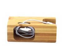 Dock di ricarica per telefono da scrivania Supporto in Legno