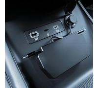 Dock di ricarica retrattile per modelli BYD con alloggiamento compatto in ABS e integrazione centrale della console (C)