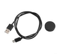 Dock di ricarica USB per smartwatch compatibile Amazfit Active 2, portatile e affidabile, design in materiale ABS per una ricarica rapida (base + cablaggio)