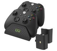 Dock di ricarica doppio per Xbox Series X / S con batterie ricaricabili - Nero
