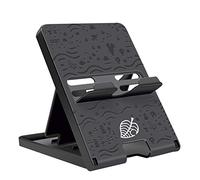 Dock di Supporto Regolabile Playstand Horizons con Supporto di Ricarica con Visione a 5 Angoli per Tablet e Smartphone Design Portatile Pieghevole Nero Bianco (B)
