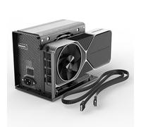 Dock eGPU PCIe 4.0 x4 64Gbps con cavo OCuLink SFF-8611 da 100 cm, OCuLink SFF-8612 8311 a PCIe x16 GPU Dock per laptop e mini PC, custodia esterna GPU supporta scheda grafica esterna