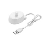 Dock for caricabatterie da viaggio USB 3757 Base di ricarica for spazzolino elettrico, compatibile con Braun, supporto di ricarica for spazzolino Oral B Series D12 D20 D16