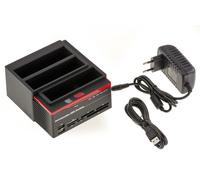 Dock Meccaniche Docking Station 2x SATA + Ide 40 44 - USB 3.0 + Hub Lettore