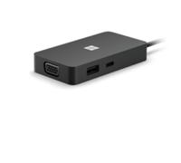 MICROSOFT - Surface USB-C Travel Hub Cablato USB 3.2 Gen 2 (3.1 Gen 2) Type-C Nero - SPEDIZIONE GRATUITA