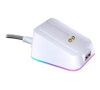Dock per mouse bianco, per LIV Wireless, LIV Plus Wireless, Stazione di ricarica bianco