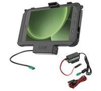 Dock Ram Mount + caricabatterie RAM-HOL-SAM60CP-V7CU per Samsung Active5 Active3