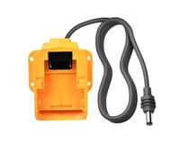 Dock ricarica portatile per batterie per utensili, base in ABS/PVC da 54 W con cavo esterno da 1 m Dock ricarica per batterie