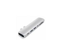 Dock Satechi in Alluminio Tipo-C Pro Hub Adapter (USB-C - Thunderbolt 3)