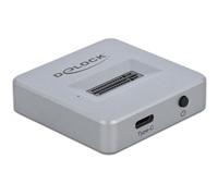 Dock SSD M.2 NVMe USB 3.2 Gen 2 10Gbps Type-C Delock IUSB DOCK 3C-NVMED